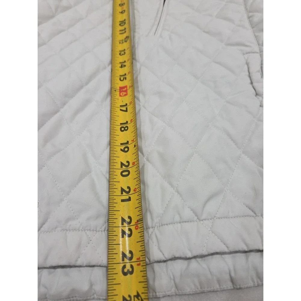 COLUMBIA JACKET‎ VERTEX OFF WHITE WITH BLACK COLLAR SIZE MEDIUM